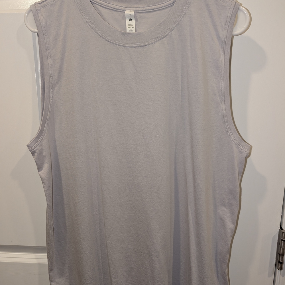lululemon athletica women's tank top in light lavender